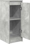 vidaXL - Dressoir - 29,5x34x76 - cm - bewerkt - hout - betongrijs