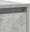 vidaXL - Dressoir - 29,5x34x76 - cm - bewerkt - hout - betongrijs