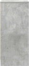 vidaXL - Dressoir - 29,5x34x76 - cm - bewerkt - hout - betongrijs