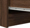 vidaXL - Dressoir - 29,5x34x76 - cm - bewerkt - hout - bruin - eikenkleurig