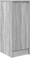 vidaXL - Dressoir - 29,5x34x76 - cm - bewerkt - hout - grijs - sonoma - eikenkleurig