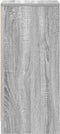 vidaXL - Dressoir - 29,5x34x76 - cm - bewerkt - hout - grijs - sonoma - eikenkleurig