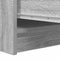 vidaXL - Dressoir - 29,5x34x76 - cm - bewerkt - hout - grijs - sonoma - eikenkleurig