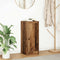vidaXL - Dressoir - 29,5x34x76 - cm - bewerkt - hout - oud - houtkleurig