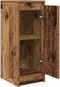 vidaXL - Dressoir - 29,5x34x76 - cm - bewerkt - hout - oud - houtkleurig