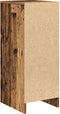 vidaXL - Dressoir - 29,5x34x76 - cm - bewerkt - hout - oud - houtkleurig