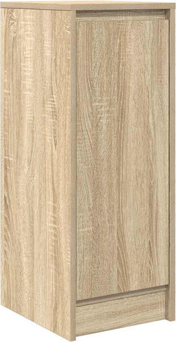 vidaXL - Dressoir - 29,5x34x76 - cm - bewerkt - hout - sonoma - eikenkleurig