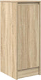 vidaXL - Dressoir - 29,5x34x76 - cm - bewerkt - hout - sonoma - eikenkleurig