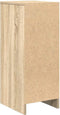 vidaXL - Dressoir - 29,5x34x76 - cm - bewerkt - hout - sonoma - eikenkleurig