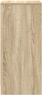 vidaXL - Dressoir - 29,5x34x76 - cm - bewerkt - hout - sonoma - eikenkleurig