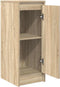 vidaXL - Dressoir - 29,5x34x76 - cm - bewerkt - hout - sonoma - eikenkleurig