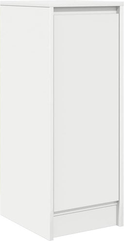 vidaXL - Dressoir - 29,5x34x76 - cm - spaanplaat - wit