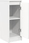 vidaXL - Dressoir - 29,5x34x76 - cm - spaanplaat - wit