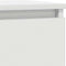 vidaXL - Dressoir - 29,5x34x76 - cm - spaanplaat - wit