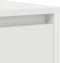 vidaXL - Dressoir - 29,5x34x76 - cm - spaanplaat - wit