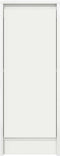 vidaXL - Dressoir - 29,5x34x76 - cm - spaanplaat - wit