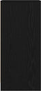 vidaXL - Dressoir - 29,5x34x76 - cm - spaanplaat - zwart - eikenkleurig