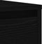vidaXL - Dressoir - 29,5x34x76 - cm - spaanplaat - zwart - eikenkleurig