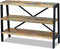 vidaXL - Dressoir - 3 - schappen - massief - gerecycled - hout