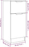 vidaXL - Dressoir - 30x30x70 - cm - bewerkt - hout - bruin - eikenkleur