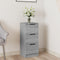 vidaXL - Dressoir - 30x30x70 - cm - bewerkt - hout - grijs - sonoma - eikenkleurig