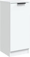 vidaXL - Dressoir - 30x30x70 - cm - bewerkt - hout - wit
