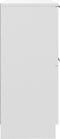 vidaXL - Dressoir - 30x30x70 - cm - bewerkt - hout - wit