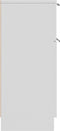 vidaXL - Dressoir - 30x30x70 - cm - bewerkt - hout - wit