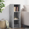 vidaXL - Dressoir - 30x41x93 - cm - bewerkt - hout - betongrijs