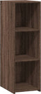 vidaXL - Dressoir - 30x41x93 - cm - bewerkt - hout - bruin - eikenkleur