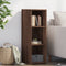 vidaXL - Dressoir - 30x41x93 - cm - bewerkt - hout - bruin - eikenkleur
