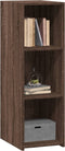 vidaXL - Dressoir - 30x41x93 - cm - bewerkt - hout - bruin - eikenkleur