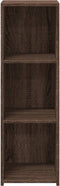 vidaXL - Dressoir - 30x41x93 - cm - bewerkt - hout - bruin - eikenkleur