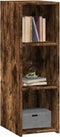 vidaXL - Dressoir - 30x41x93 - cm - bewerkt - hout - gerookt - eikenkleurig