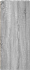 vidaXL - Dressoir - 30x41x93 - cm - bewerkt - hout - grijs - sonoma - eikenkleurig