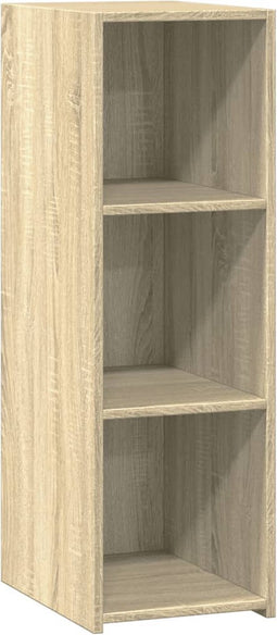 vidaXL - Dressoir - 30x41x93 - cm - bewerkt - hout - sonoma - eikenkleurig