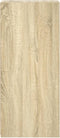 vidaXL - Dressoir - 30x41x93 - cm - bewerkt - hout - sonoma - eikenkleurig