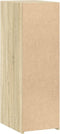 vidaXL - Dressoir - 30x41x93 - cm - bewerkt - hout - sonoma - eikenkleurig