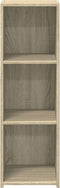 vidaXL - Dressoir - 30x41x93 - cm - bewerkt - hout - sonoma - eikenkleurig