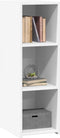 vidaXL - Dressoir - 30x41x93 - cm - bewerkt - hout - wit