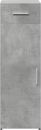vidaXL - Dressoir - 30x42,5x93 - cm - bewerkt - hout - betongrijs