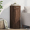 vidaXL - Dressoir - 30x42,5x93 - cm - bewerkt - hout - bruin - eikenkleur