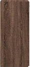 vidaXL - Dressoir - 30x42,5x93 - cm - bewerkt - hout - bruin - eikenkleur