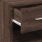 vidaXL - Dressoir - 30x42,5x93 - cm - bewerkt - hout - bruin - eikenkleur