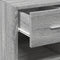 vidaXL - Dressoir - 30x42,5x93 - cm - bewerkt - hout - grijs - sonoma - eikenkleurig