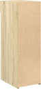 vidaXL - Dressoir - 30x42,5x93 - cm - bewerkt - hout - sonoma - eikenkleurig