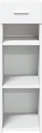 vidaXL - Dressoir - 30x42,5x93 - cm - bewerkt - hout - wit