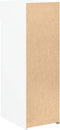 vidaXL - Dressoir - 30x42,5x93 - cm - bewerkt - hout - wit