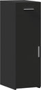 vidaXL - Dressoir - 30x42,5x93 - cm - bewerkt - hout - zwart