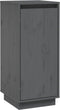 vidaXL - Dressoir - 31,5x34x75 - cm - massief - grenenhout - grijs